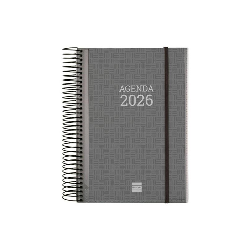 (741200026) FINOCAM AGENDA ESPIRAL PERSONALIZABLE E10-155X212MM 1DP TAPA PP 2026