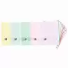 (400158956) OXFORD CUADERNO LIVE&GO EUROPEANBOOK 8 MICROPEERFORADO 160H A4+ 5X5 TAPA DE PLÁSTICO C/SURTIDOS PASTEL