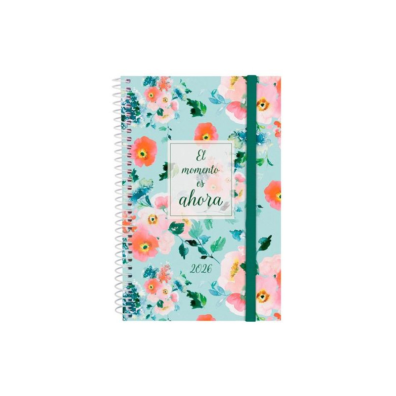 (742212826) FINOCAM AGENDA ESPIRAL DESIGN COLLECTION E5-117X181MM SVH TAPA PP AHORA 2026