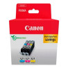 (2934B015) CANON TINTA ECOPACK C/M/Y PARA PIXMA IP 3600/4700 - MP 540/550/560/620/630/640/980/990 - MX 860/870 - CLI 521