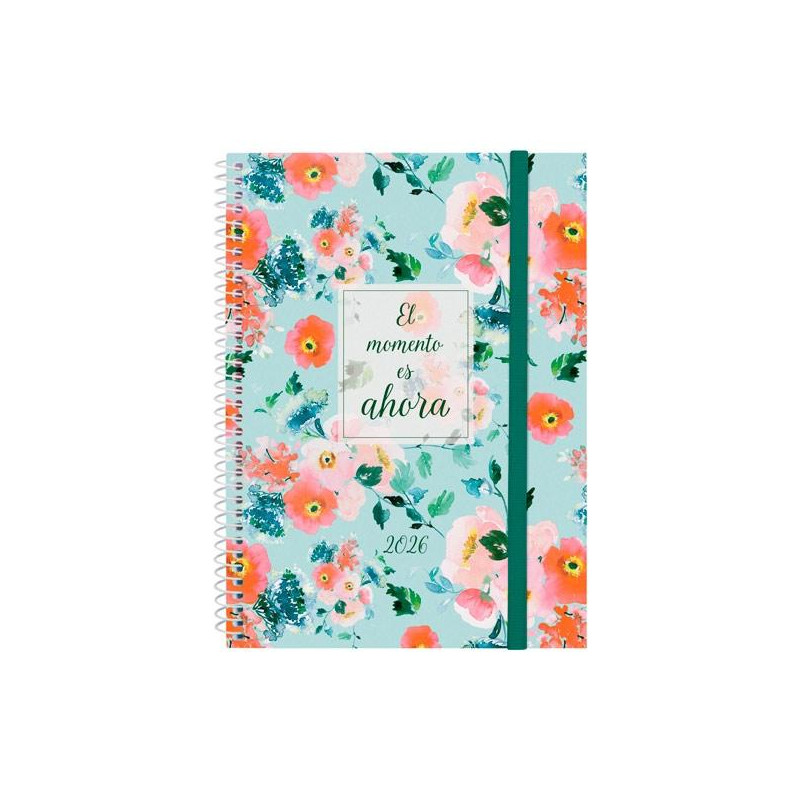 (742232826) FINOCAM AGENDA ESPIRAL DESIGN COLLECTION E10-155X212MM SVH TAPA PP AHORA 2026