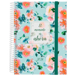 (742312826) FINOCAM AGENDA ESPIRAL DESIGN COLLECTION E10-155X212MM 1DP TAPA PP AHORA 2026