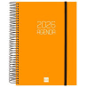 (742912926) FINOCAM AGENDA ESPIRAL OPAQUE E10-155X212MM 1DP TAPA PP NARANJA 2026