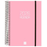 (742914526) FINOCAM AGENDA ESPIRAL OPAQUE E10-155X212MM 1DP TAPA PP ROSA 2026