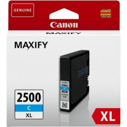 (9265B001AA) CANON TINTA CIAN MAXIFI IB 4050/4150 - MB 5050/5150/5155/5350/5450/5455 - PGI 2500XLC