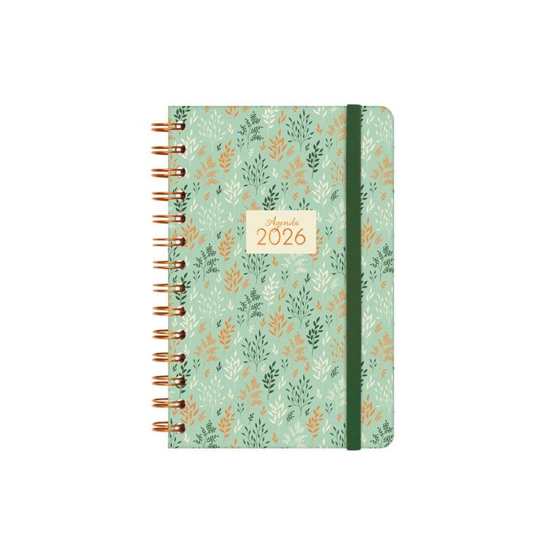 (760003026) FINOCAM AGENDA ESPIRAL YOU E5-117X181MM SVH TAPA DURA TRIGO 2026