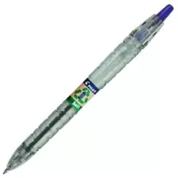 (BP-B2PEB-M-L-BG) PILOT BOLÍGRAFO ECOBALL PLÁSTICO RECICLADO 1.0MM RECARGABLE AZUL