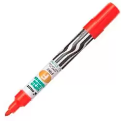 (SCA-F-R) PILOT MARCADOR PERMANENTE SCA-F RECARGABLE ROJO