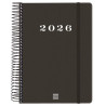 (743526026) FINOCAM AGENDA ESPIRAL MY E10-155X212MM 1DP TAPA DURA NEGRO 2026