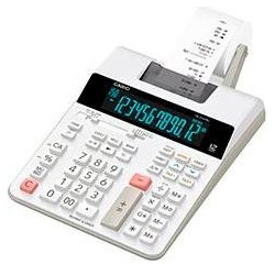(FR-2650RC) CASIO CALCULADORA CON IMPRESORA FR-2650RC 12 DÍGITOS BLANCO