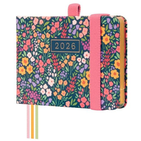 (881503826) FINOCAM AGENDA MÍNIMAL DESIGN M0-104X73MM SVV TAPA DURA FLORA 2026