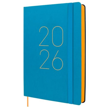 (883401026) FINOCAM AGENDA FLEXI LISA FA5-148X210MM 1DP TAPA BLANDA AZUL 2026
