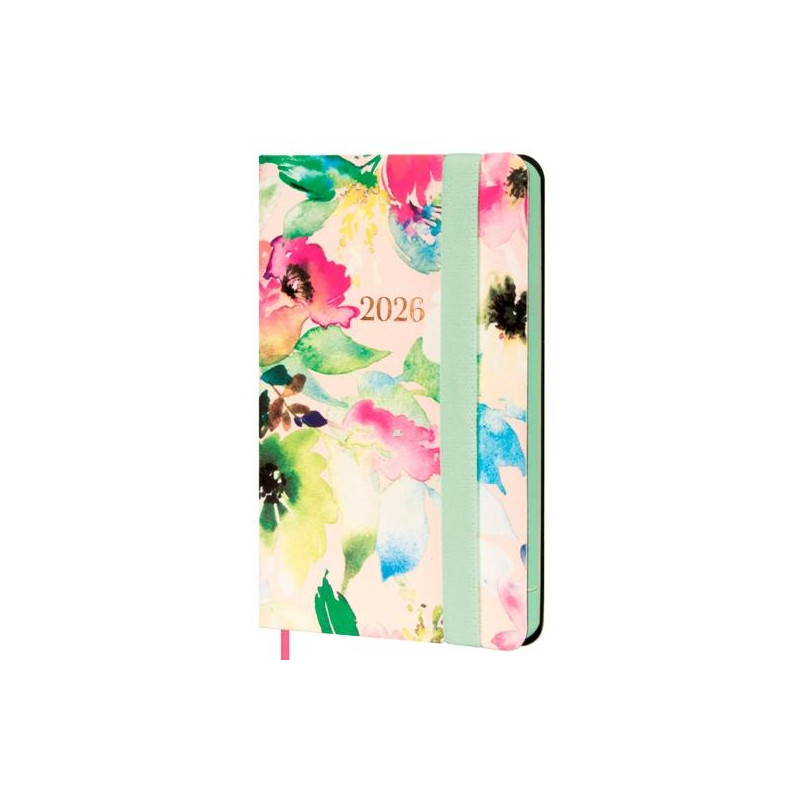 (883500226) FINOCAM AGENDA FLEXI JOY F2-82X127MM SVH TAPA BLANDA BLOOM 2026