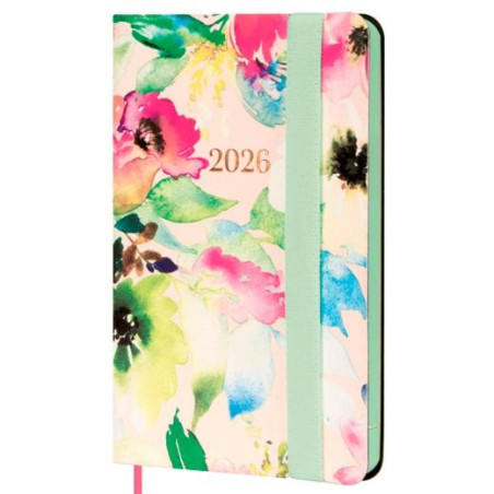 (883500226) FINOCAM AGENDA FLEXI JOY F2-82X127MM SVH TAPA BLANDA BLOOM 2026