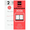 (780280026) FINOCAM TACO CALENDARIO DE SOBREMESA 85X120MM 2PD NEUTRO 2026