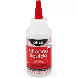 (13354) PLICO SILICONA LÍQUIDA MULTIUSOS BOTELLA 100ML TRANSPARENTE