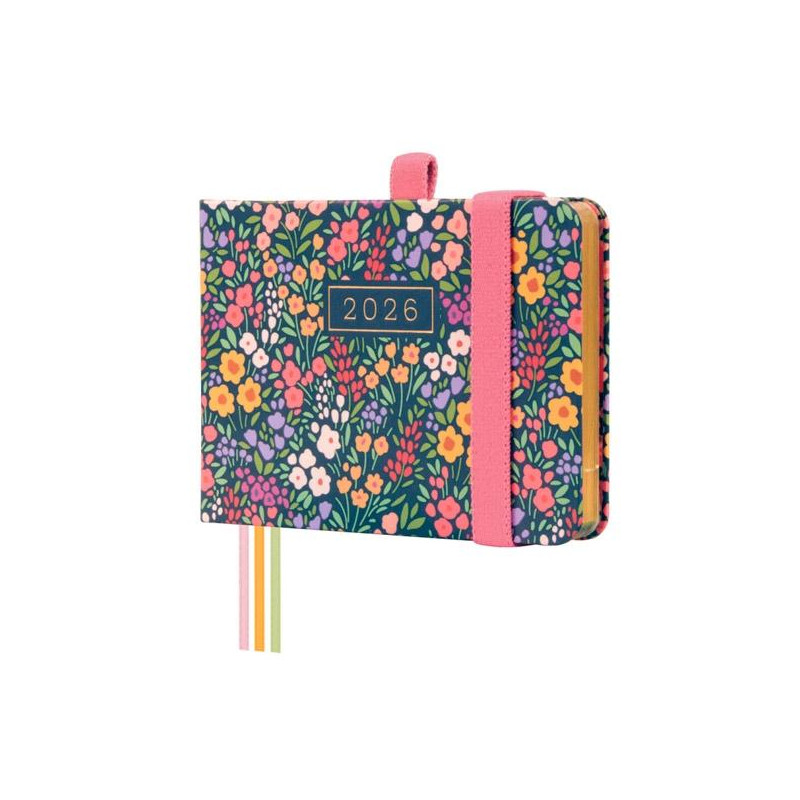 (881503826) FINOCAM AGENDA MÍNIMAL DESIGN M0-104X73MM SVV TAPA DURA FLORA 2026