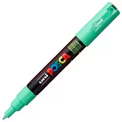 (285049000) POSCA MARCADOR  PC-1M NO PERMANENTE PUNTA FINA 0.7-1MM VERDE CLARO