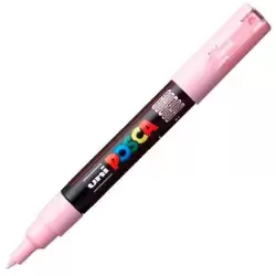 (285221000) POSCA MARCADOR  PC-1M NO PERMANENTE PUNTA FINA 0.7-1MM ROSA CLARO