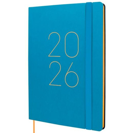 (883361026) FINOCAM AGENDA FLEXI LISA FA5-148X210MM SVV TAPA BLANDA AZUL 2026