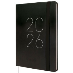 (883366026) FINOCAM AGENDA FLEXI LISA FA5-148X210MM SVV TAPA BLANDA NEGRO 2026