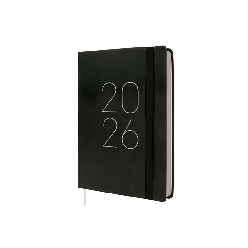 (883406026) FINOCAM AGENDA FLEXI LISA FA5-148X210MM 1DP TAPA BLANDA NEGRO 2026