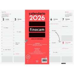 (780240026) FINOCAM VADE CALENDARIO ENCOLADO 420X310MM SVV NEUTRO 2026