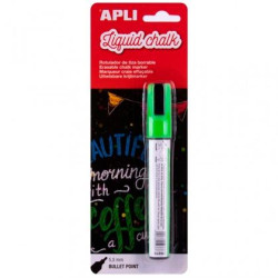 (13958) APLI MARCADOR DE TIZA LÍQUIDA PUNTA REDONDA 5