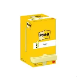 (7100290167) POST-IT BLOCS Z-NOTAS 100 HOJAS CANARY YELLOW 76X76  -PACK 12-