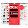 (780020026) FINOCAM CALENDARIO DE PARED MIXTO XL-540X420MM MV NEUTRO 2026