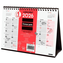 (780110026) FINOCAM CALENDARIO DE SOBREMESA PARA ESCRIBIR S-210X150MM MV NEUTRO 2026 CATALÁN