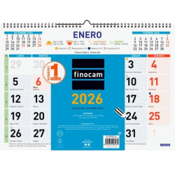 (781400026) FINOCAM CALENDARIO DE PARED MIXTO L-430X310MM MV COLOR 2026