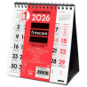 (780120026) FINOCAM CALENDARIO DE SOBREMESA NÚMEROS GRANDES XS-140X150MM MV NEUTRO 2026