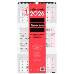 (781580026) FINOCAM CALENDARIO DE PARED PARA ESCRIBIR M-236X430MM 3MV NEUTRO 2026