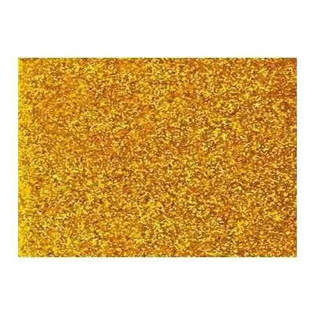(M532OU) FAMA GOMA EVA 20X30CM GROSOR 2MM GLITTER ORO