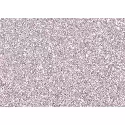 (M532PT) FAMA GOMA EVA 20X30CM GROSOR 2MM GLITTER PLATA