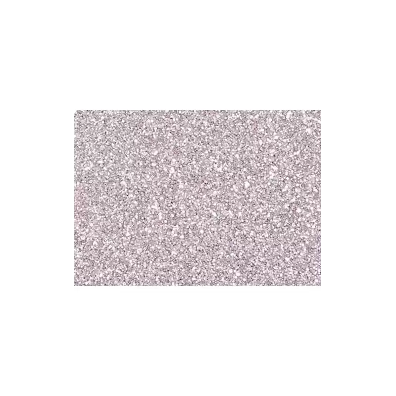 (M532PT) FAMA GOMA EVA 20X30CM GROSOR 2MM GLITTER PLATA