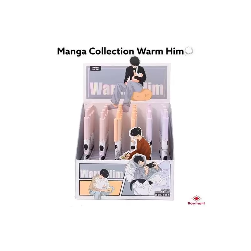 (EZV-2581) ROYMART BOLIS GEL WARM HIM SURTIDOS EXPOSITOR 36 UD