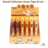 (EZV-2701) ROYMART BOLIS DE 8 COLORES TIGER SURTIDOS EXPOSITOR 24 UD