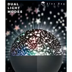 (NH-361) ROYMART PROYECTOR LED 10 POR 8CM MULTICOLOR STARS