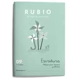 (C09) RUBIO CUADERNO DE ESCRITURA 09