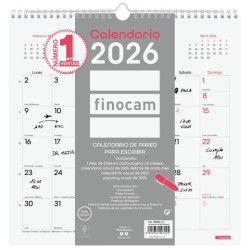 (787007326) FINOCAM CALENDARIO DE PARED PARA ESCRIBIR 30X30-300X300MM MV CHIC BLANCO 2026