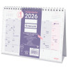 (787022726) FINOCAM CALENDARIO DE SOBREMESA PARA ESCRIBIR S-210X150MM MV CHIC MORADO 2026