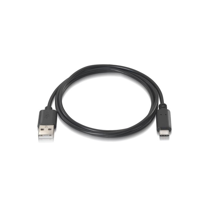 (A107-0051) AISENS CABLE USB 2.0 3A TIPO USB-C/M - A/M NEGRO 1