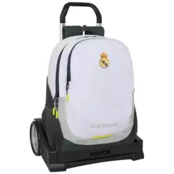 (612554860) SAFTA MOCHILA 665+CARRO EVOLUTION REAL MADRID EQUIPACIÓN 25/26