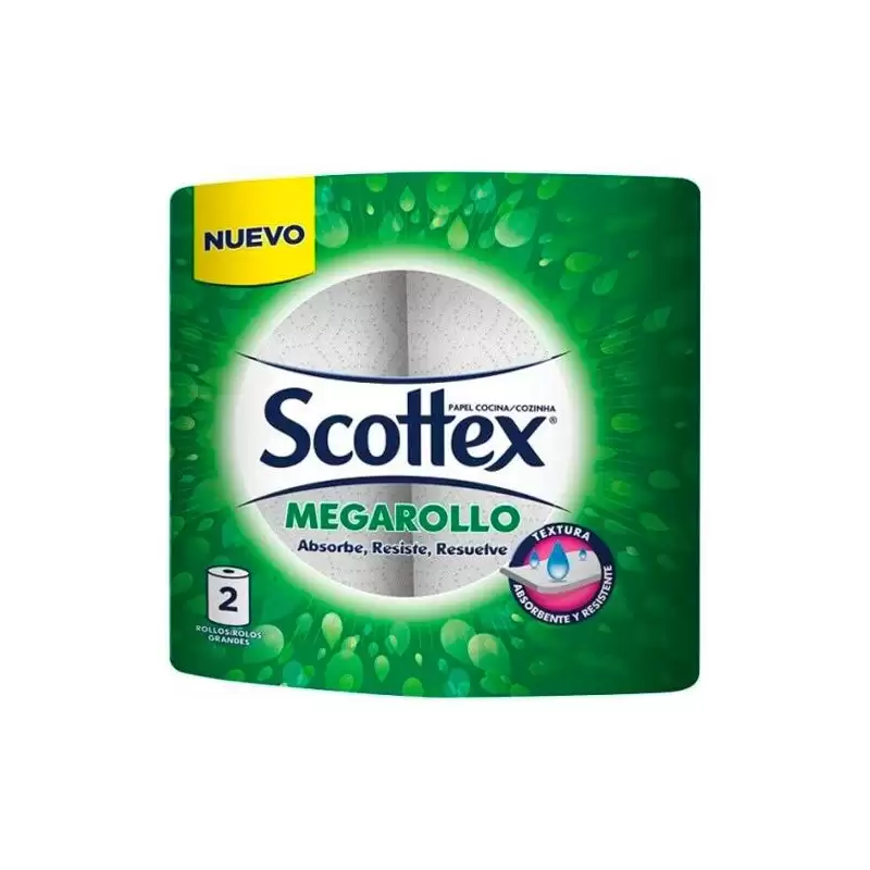 (5029053028651) SCOTTEX ORIGINAL PAPEL DE COCINA MEGARROLLO PACK DE 2U