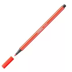 (68/40) STABILO ROTULADOR PEN 68 ROJO CAJA 10 UD