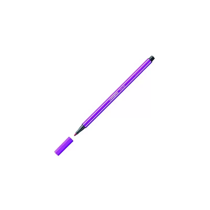 (68/58) STABILO ROTULADOR PEN 68 LILA CAJA 10 UD