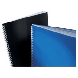 (ESP425504) GBC TAPAS ENCUADERNACIÓN POLYCLEARVIEW A4 PP 500 MICRAS NEGRO MATE PAQUETE 100 UD