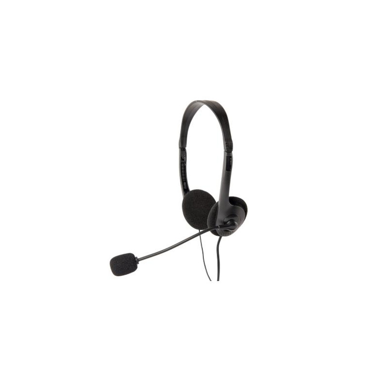 (MHS-123) GEMBIRD AURICULARES MHS-123 ESTÉREO CABLE USB CON MICRÓFONO FLEXIBLE AJUSTABLE JACK 3